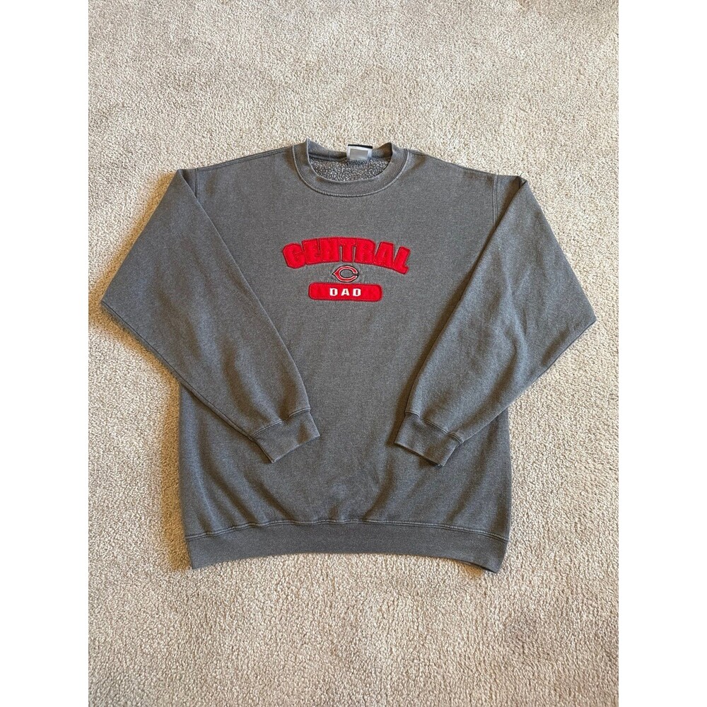 Vintage Central Washington University Dad Men’s Crewneck Sweatshirt Size XL